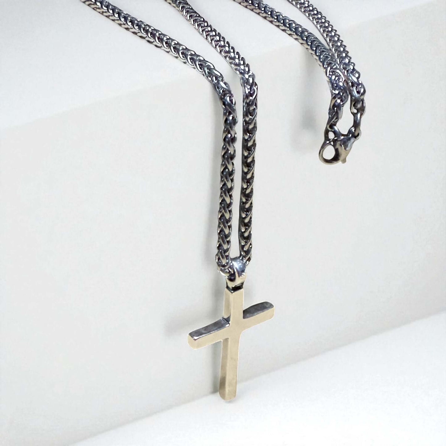 FAITH Classic Cross Necklace - Sterling Silver