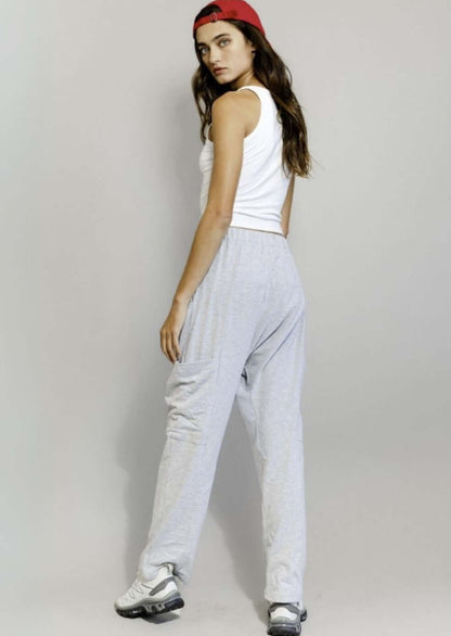 Bucket List Patch Pocket Baggy Pants CLEARANCE FINAL SALE