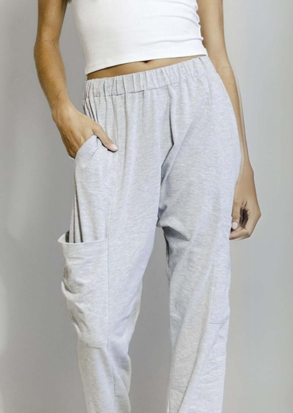 Bucket List Patch Pocket Baggy Pants CLEARANCE FINAL SALE
