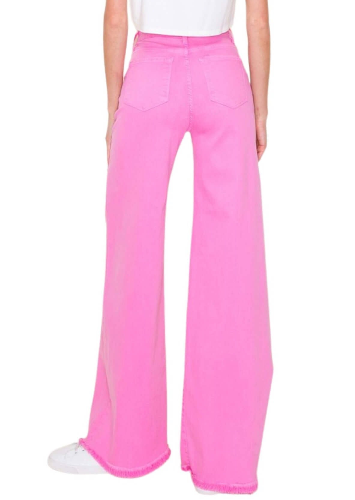 High Waist Flare Leg Denim Jeans - Clearance Final Sale