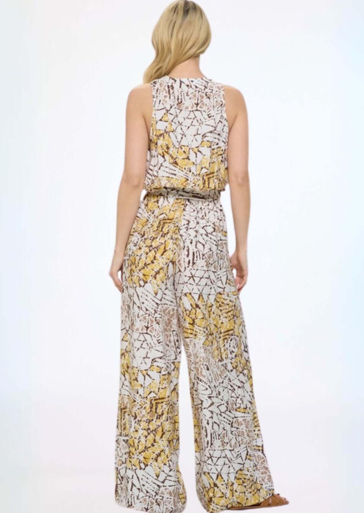 Be Unique Sleeveless Jumpsuit CLEARANCE FINAL SALE