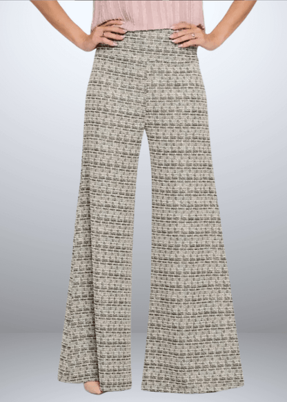 Payton Plaid Tweed Knit Pants