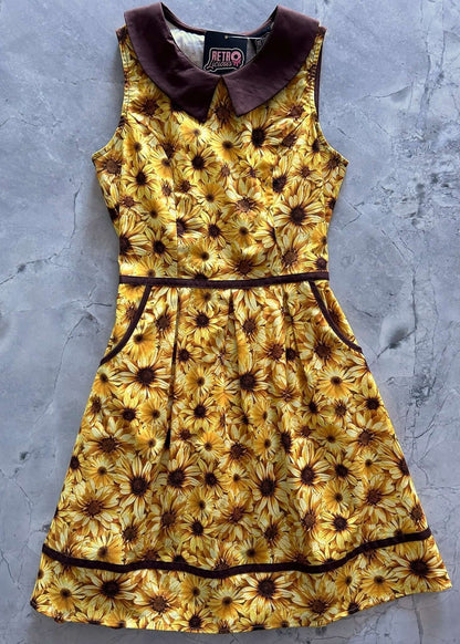Sunflower Collared Dress