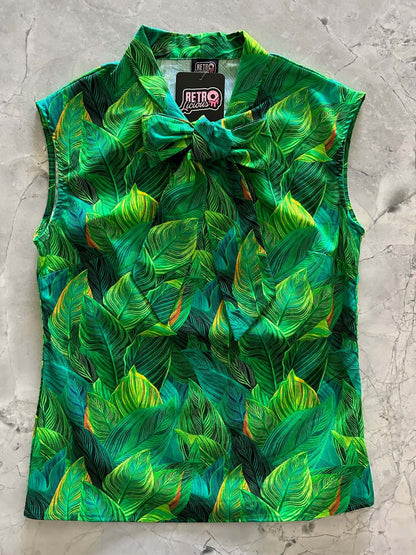 Leaves Bow Top