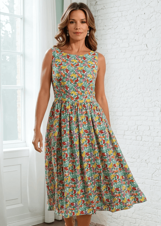 Farmer's Market Midi Dress