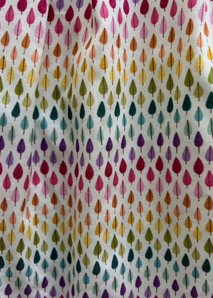Rainbow Drop Collared Dress
