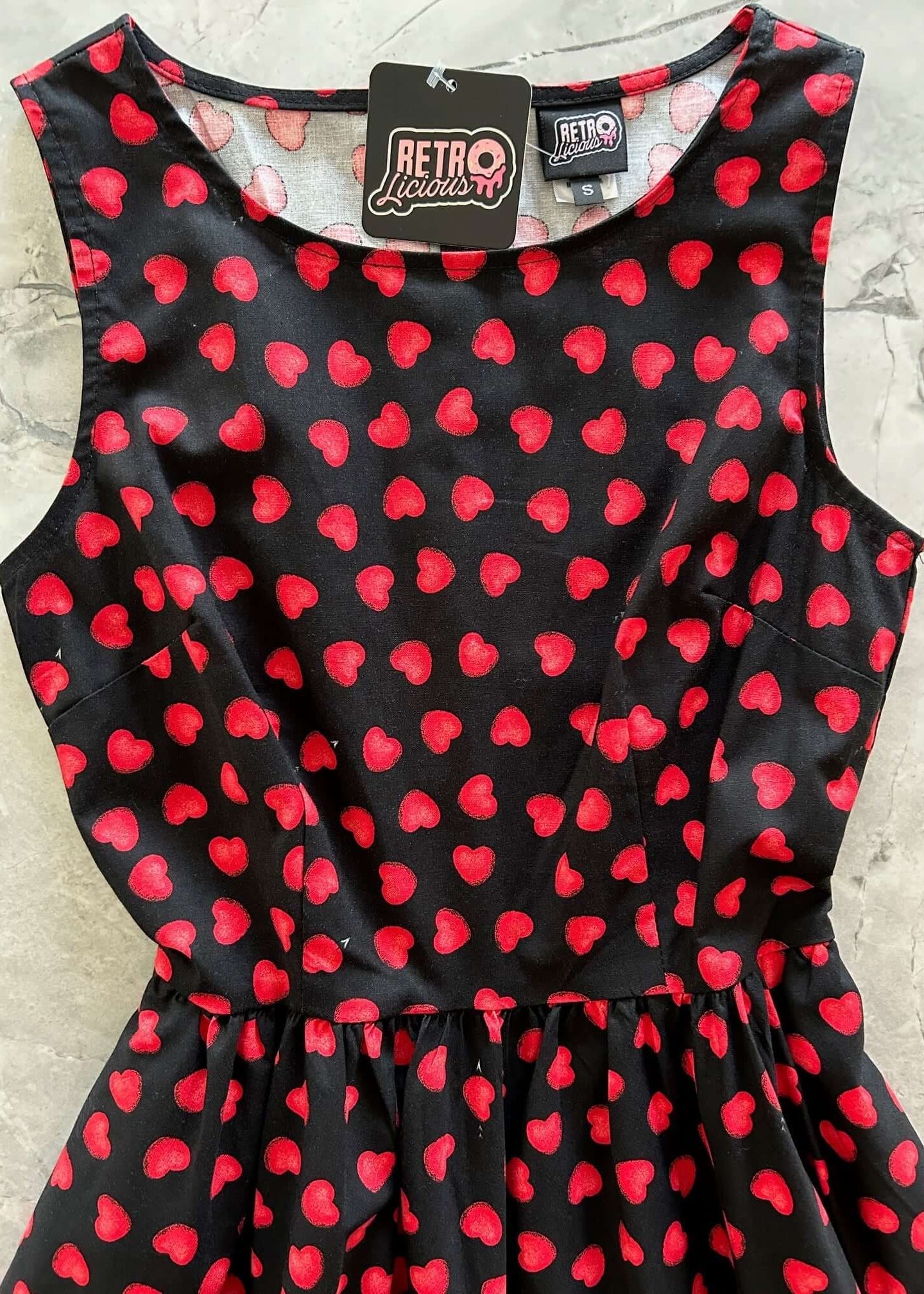 Hearts Midi Dress