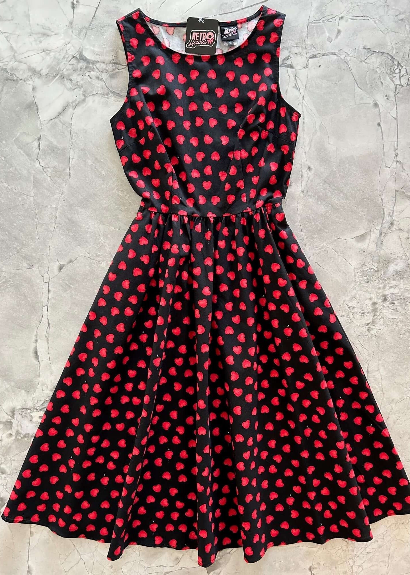 Hearts Midi Dress