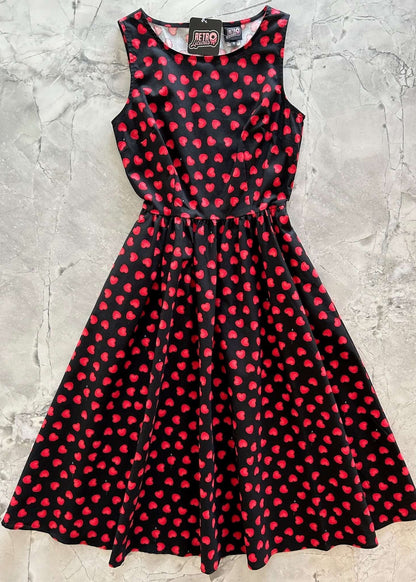 Hearts Midi Dress