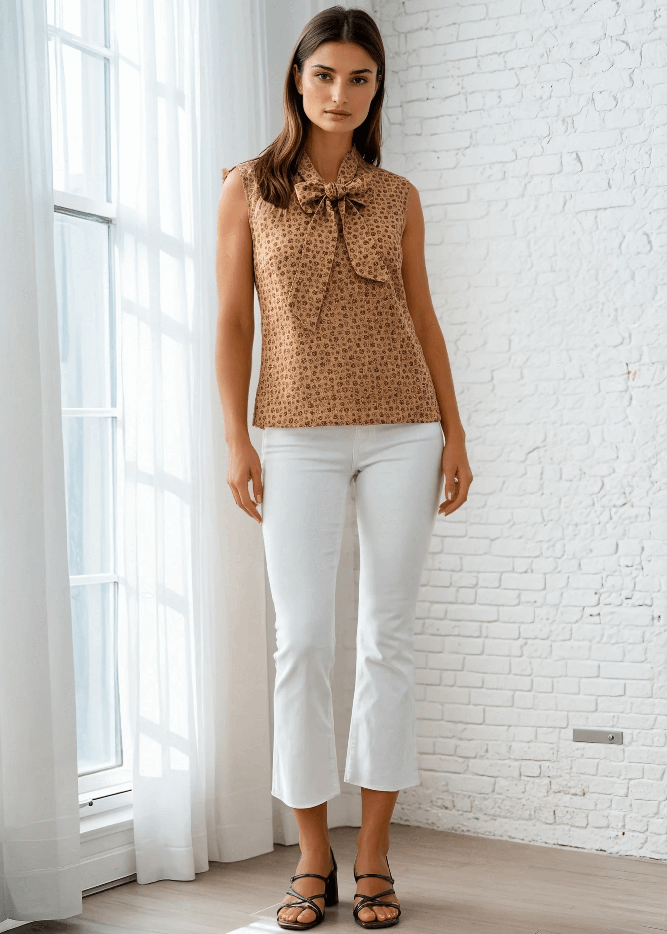 Paw Print Bow Top