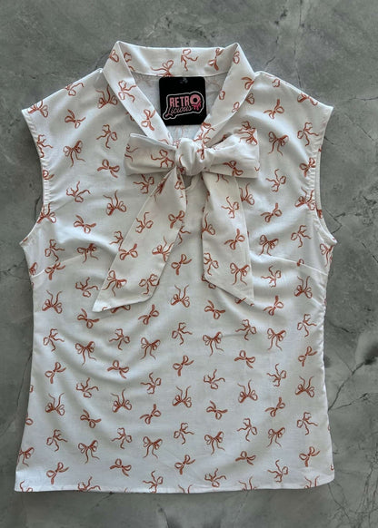 Pink Bows Bow Top