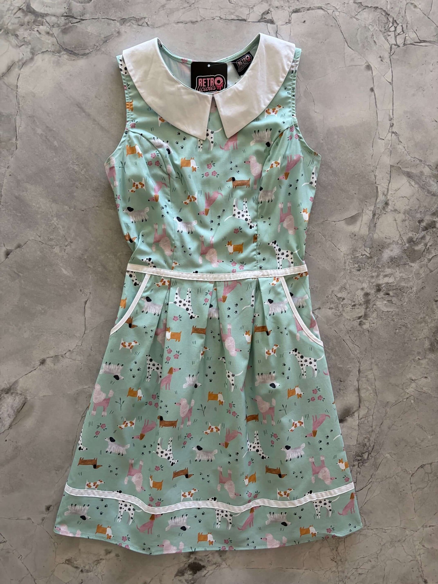 Dogs Collared Dress