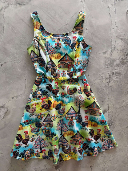 Farm Skater Dress