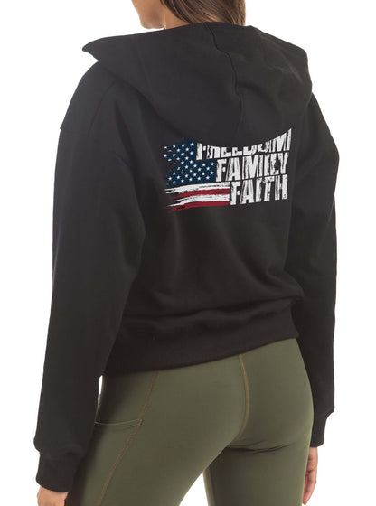 HIGHLAND FAITH FAMILY FREEDOM FULL ZIP SWEATSHIRT