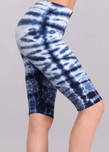 Ladies Longer Length Biker Shorts Made in USA