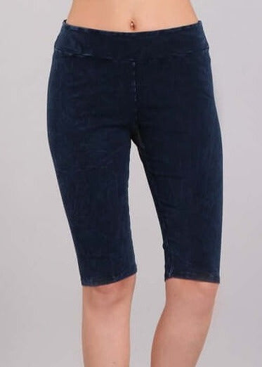 Ladies Longer Length Biker Shorts Made in USA