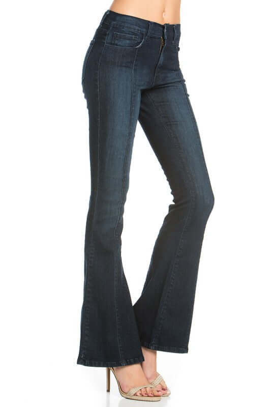 Rumor Has It Front Seam Flared Denim Jeans CLEARANCE FINAL SALE