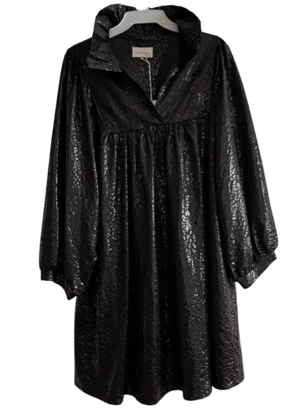 Black Cat Mini Dress