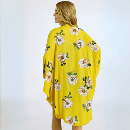 Cocoon Floral Kimono Cardigan CLEARANCE FINAL SALE