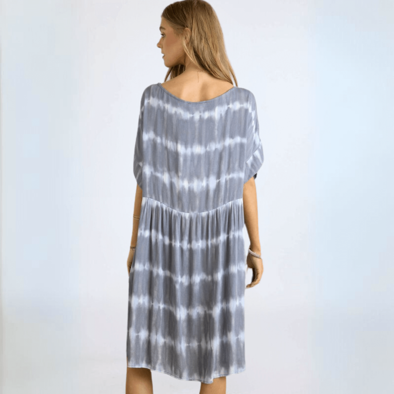 Lace-up Baby Doll Dress Made in USA