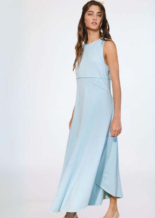 Cotton Racerback Tank Dress CLEARANCE FINAL SALE