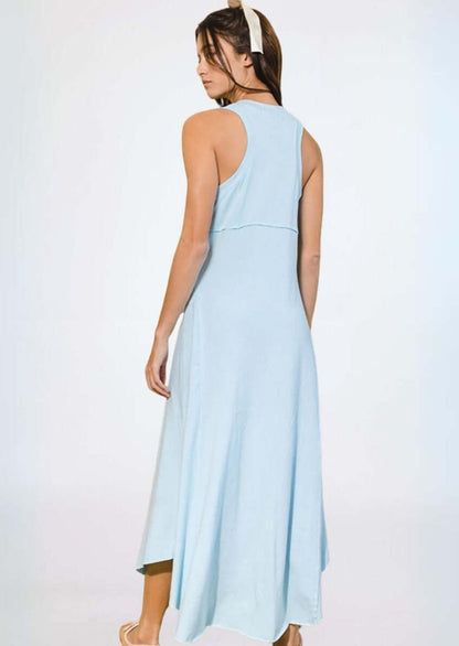 Cotton Racerback Tank Dress CLEARANCE FINAL SALE