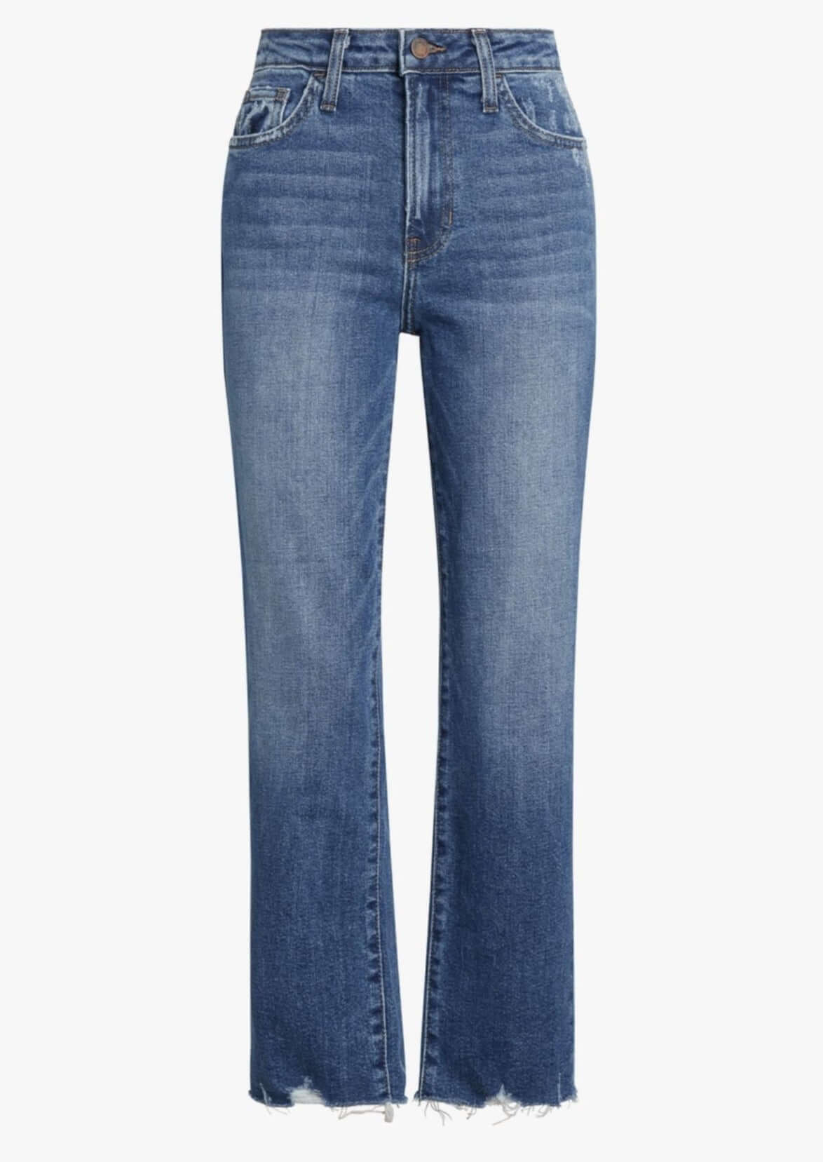 Distressed Cropped Trendy Denim Jeans CLEARANCE FINAL SALE