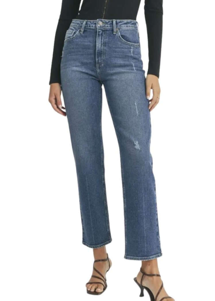 The Everything Straight Leg Denim Jeans CLEARANCE FINAL SALE