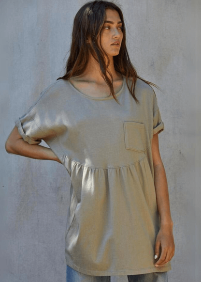 Keep Me Up Tunic Made in USA