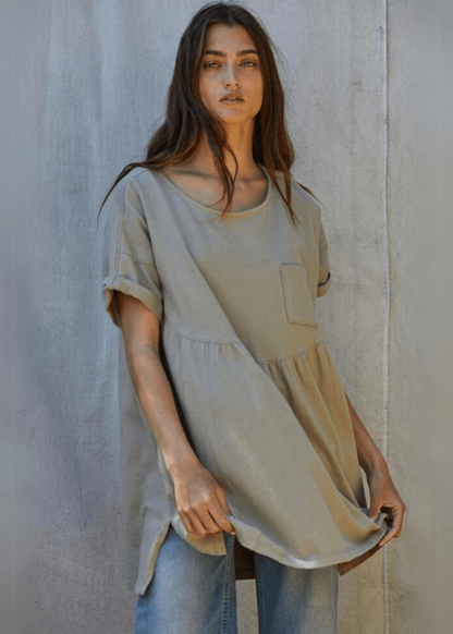 Keep Me Up Tunic Made in USA