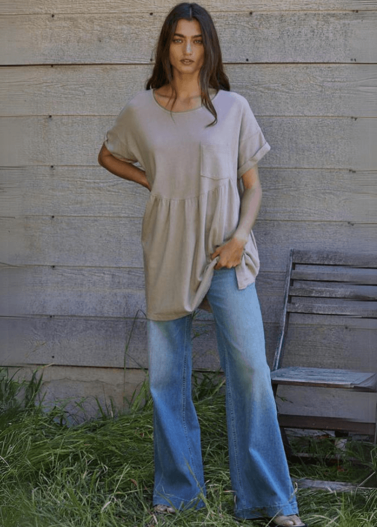 Keep Me Up Tunic Made in USA