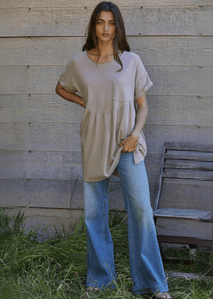 Keep Me Up Tunic Made in USA
