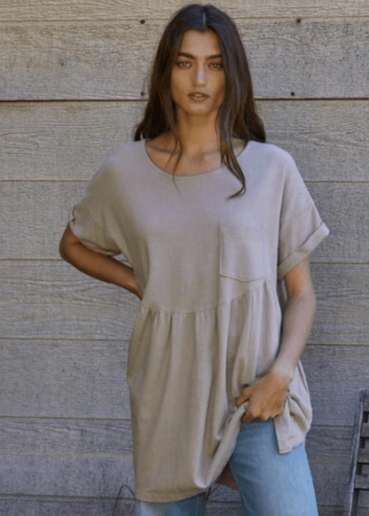 Keep Me Up Tunic Made in USA