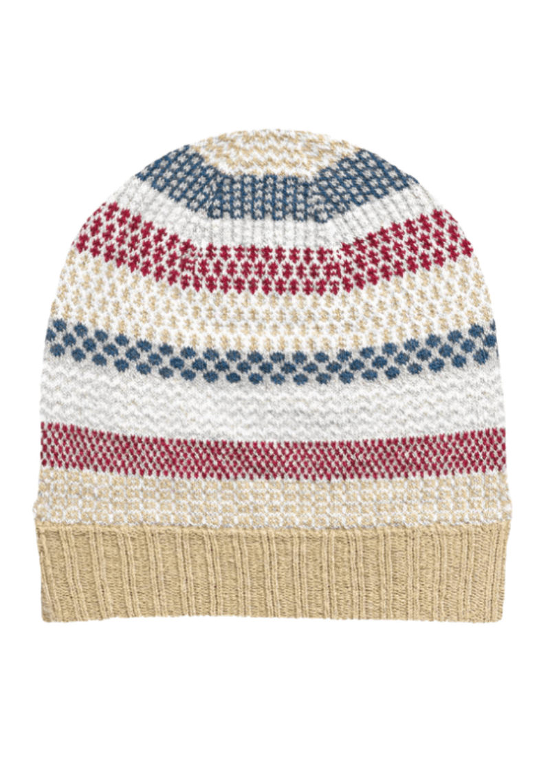 BATEAU MOUCHE Knitted Beanie Hat Made in USA