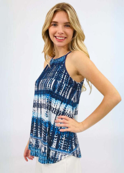 Ocean Blues Halter Top CLEARANCE FINAL SALE