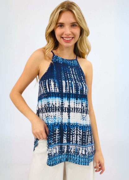 Ocean Blues Halter Top CLEARANCE FINAL SALE