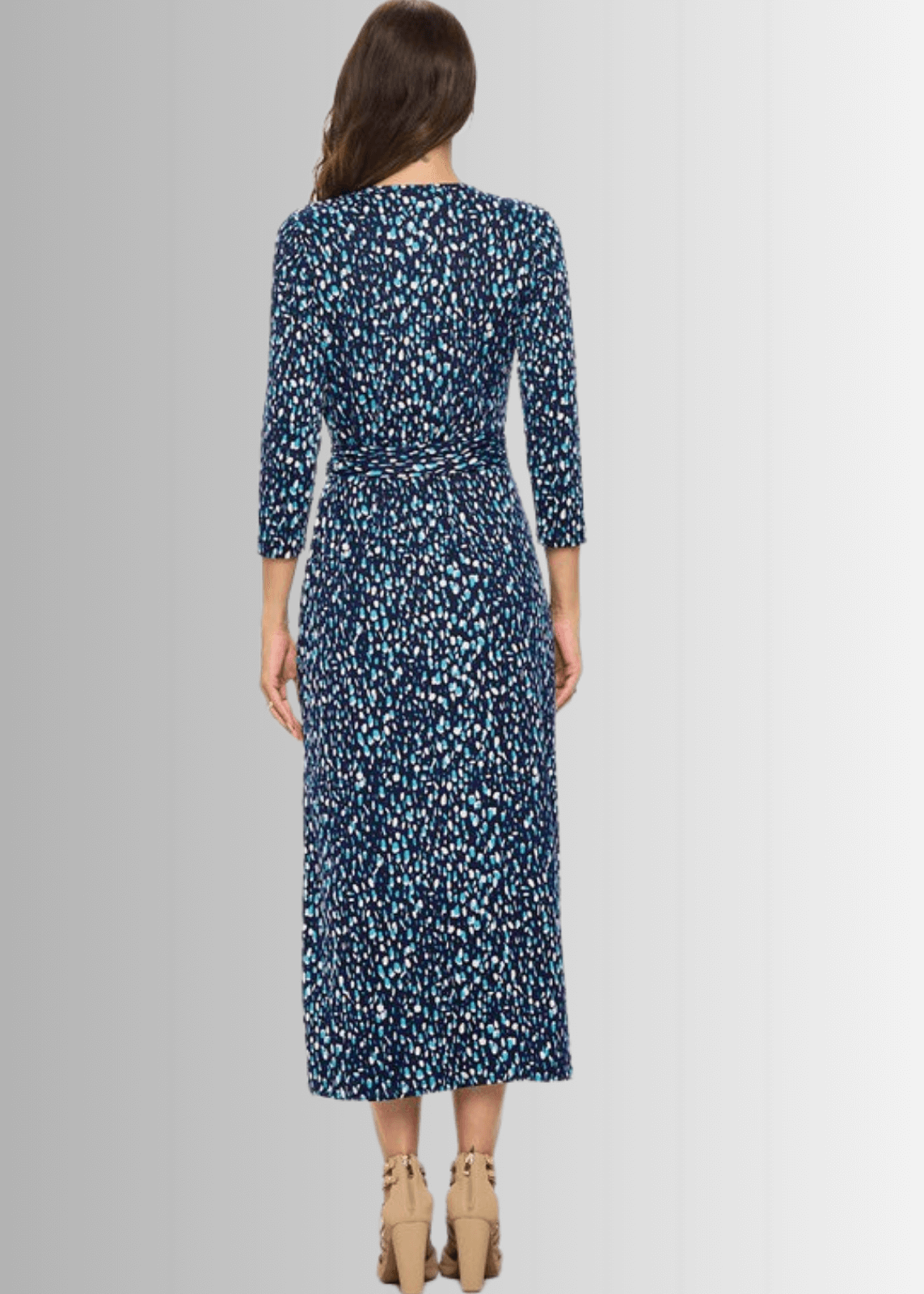 Sleigh the Day Wrap Dress Made in USA