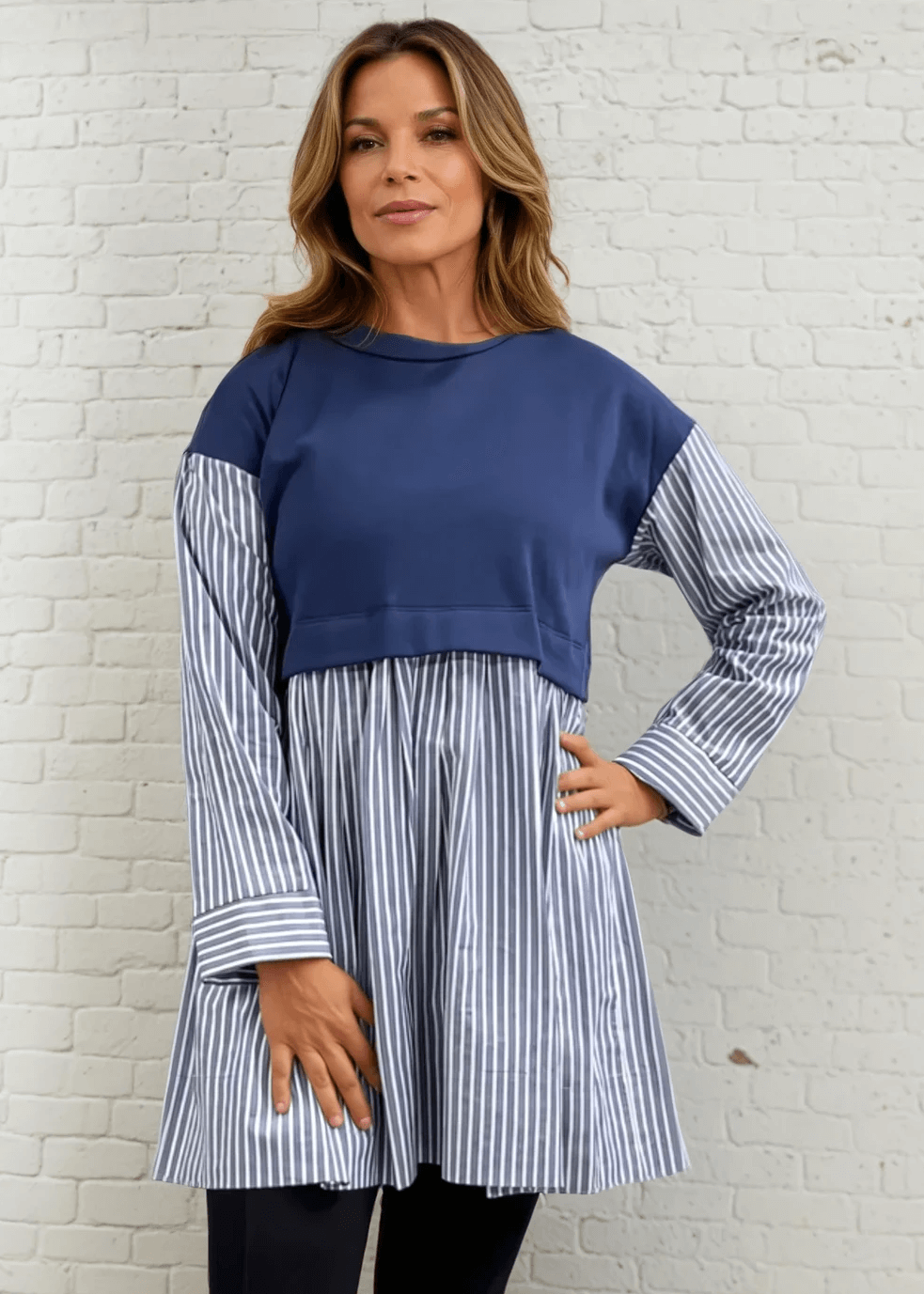 Layered Look Tunic Made in USA
