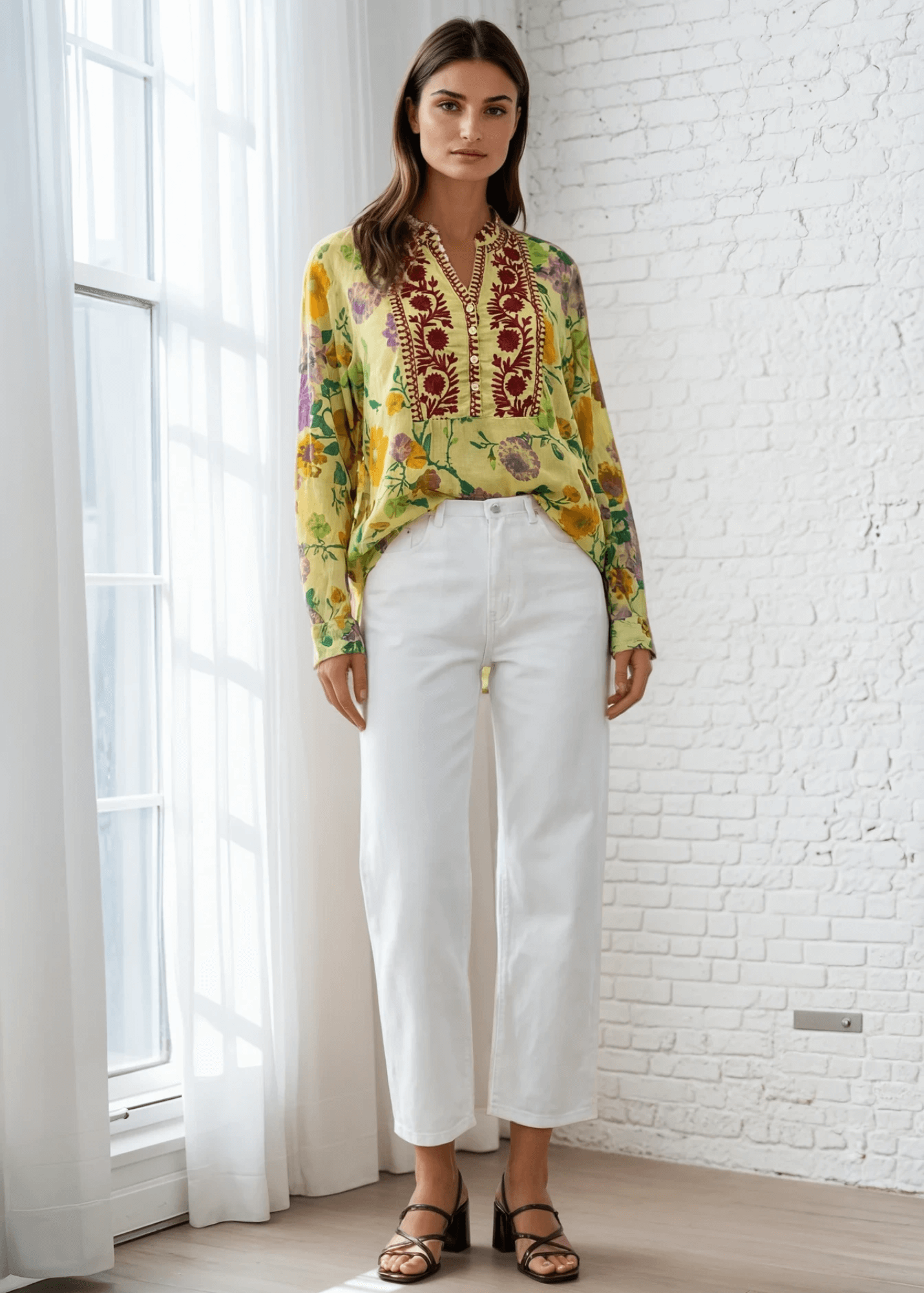 Boho Carla Vintage Top