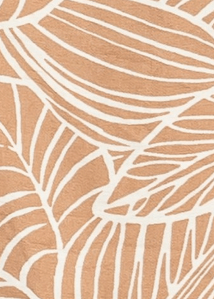 Breezy Tropical Cami Tank Top (Taupe)