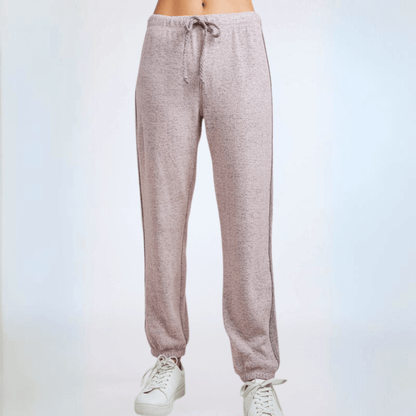 Heather Lilac Soft Brushed Knit Set Made in USA
