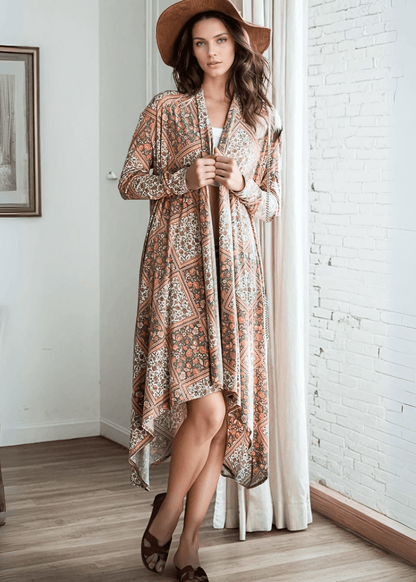 Willow Bohemian Vibes Long Cardigan