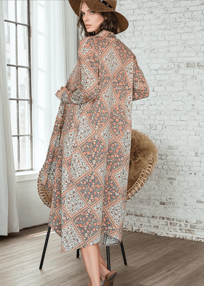 Willow Bohemian Vibes Long Cardigan