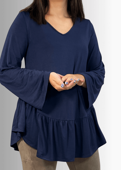 Ally Grab and Go Tunic (Navy)