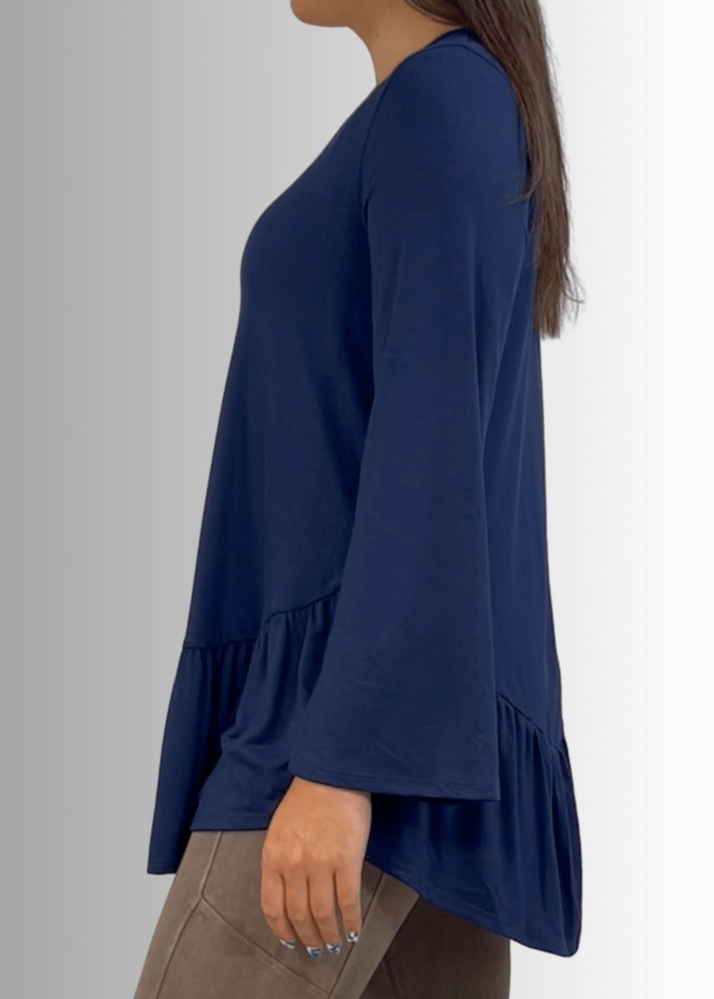 Ally Grab and Go Tunic (Navy)