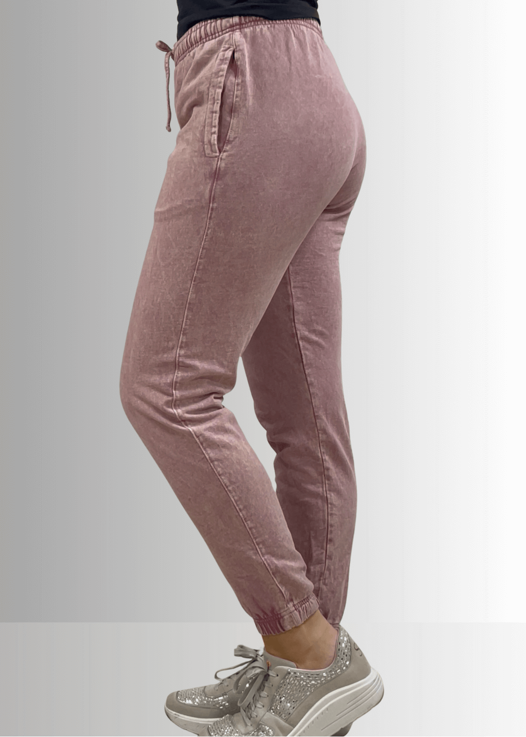 All Day French Terry Pocket Joggers Dark Denim