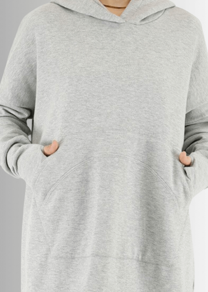 Camilla Cozy Heavy Fleece Tunic Hoodie
