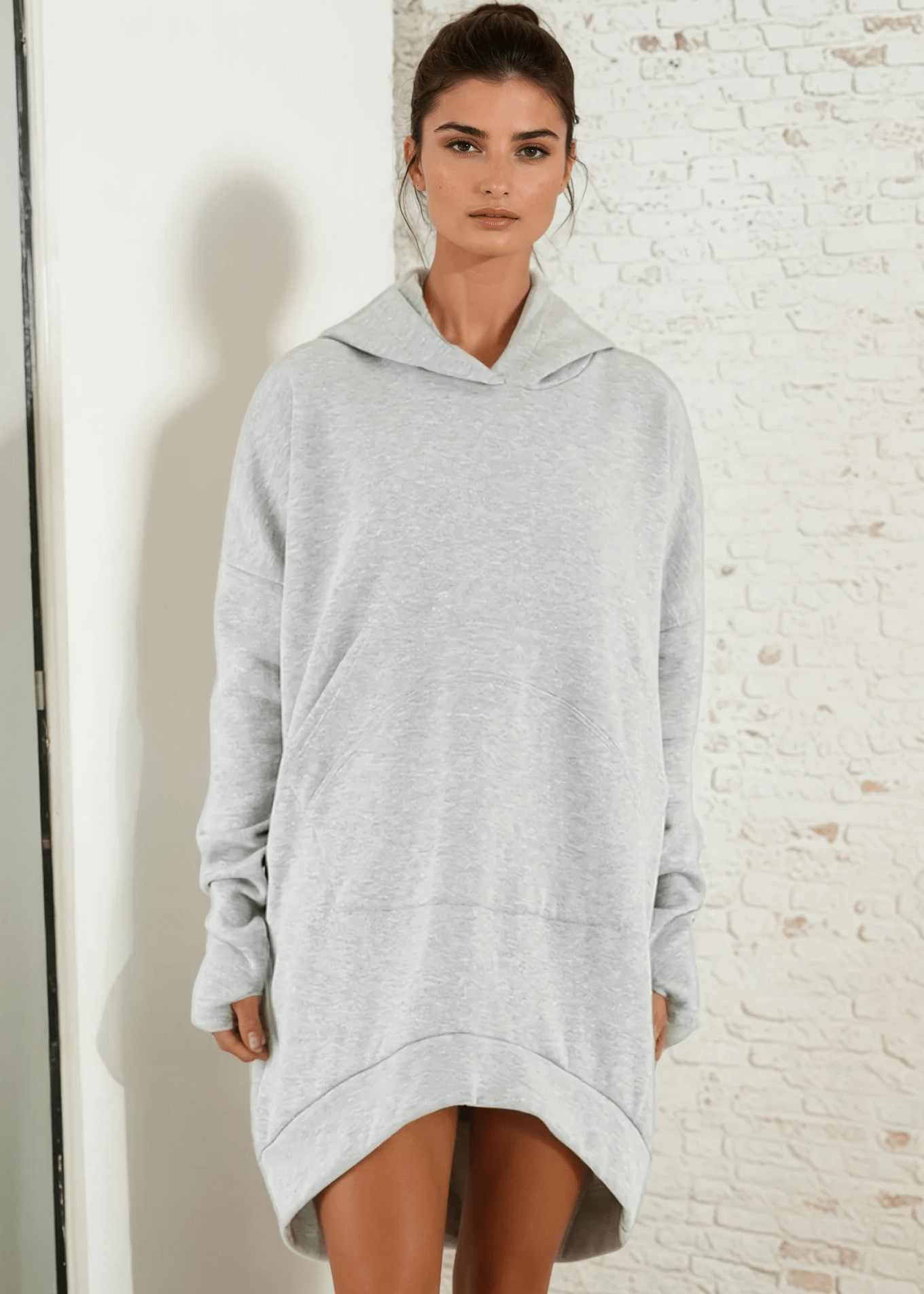 Camilla Cozy Heavy Fleece Tunic Hoodie