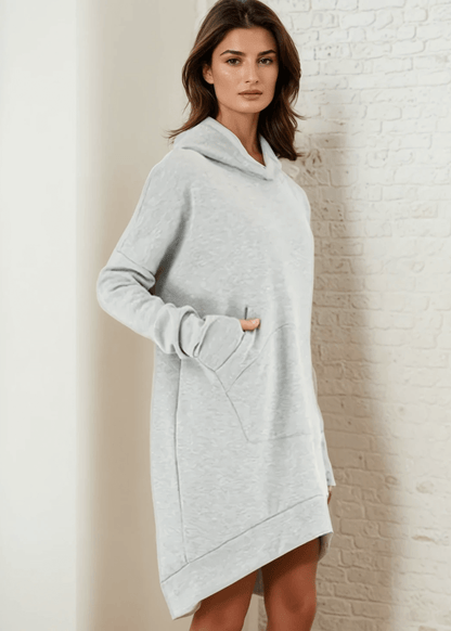 Camilla Cozy Heavy Fleece Tunic Hoodie