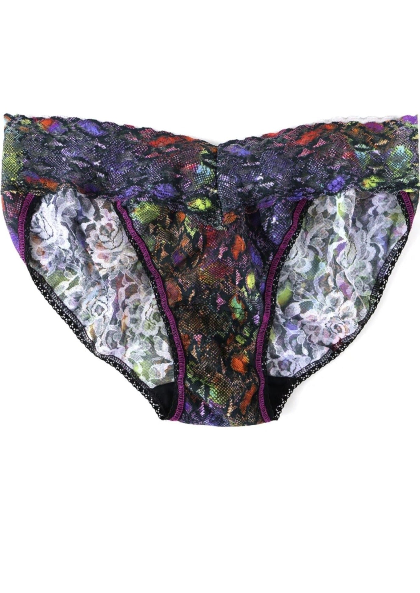 Rainboa Signature Lace V-Kini by Hanky Panky - Clearance Final Sale